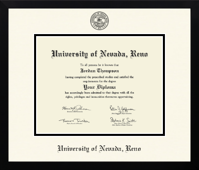 University of Nevada Reno diploma frame - Icon in Gotham