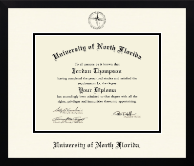 University of North Florida diploma frame - Icon in Gotham