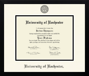 University of Rochester diploma frame - Icon in Gotham