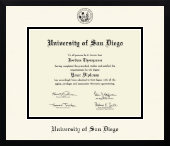 University of San Diego diploma frame - Icon in Gotham