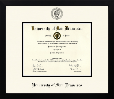 University of San Francisco diploma frame - Icon in Gotham