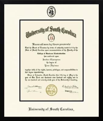 University of South Carolina diploma frame - Icon in Gotham