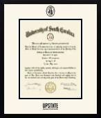 University of South Carolina Upstate diploma frame - Icon in Gotham