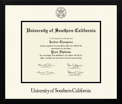 University of Southern California diploma frame - Icon in Gotham