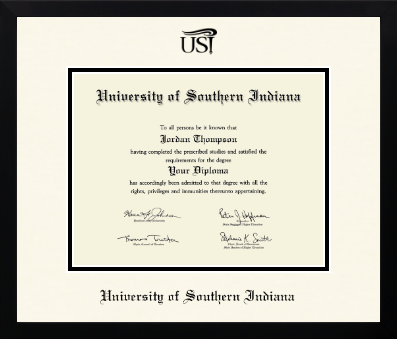 University of Southern Indiana diploma frame - Icon in Gotham