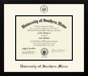 University of Southern Maine diploma frame - Icon in Gotham