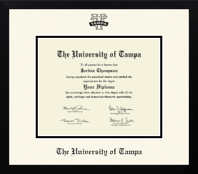 University of Tampa diploma frame - Icon in Gotham