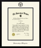 University of Virginia diploma frame - Icon in Gotham