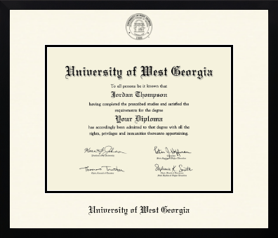 University of West Georgia diploma frame - Icon in Gotham