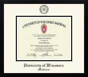 University of Wisconsin Madison diploma frame - Icon in Gotham