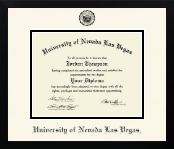 University of Nevada Las Vegas diploma frame - Icon in Gotham