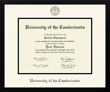 University of the Cumberlands diploma frame - Icon in Gotham