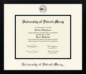 University of Detroit Mercy diploma frame - Icon in Gotham
