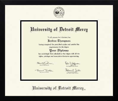 University of Detroit Mercy diploma frame - Icon in Gotham