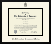 The University of Tennessee Martin diploma frame - Icon in Gotham