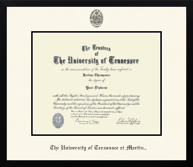 The University of Tennessee Martin diploma frame - Icon in Gotham