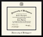 University of Bridgeport diploma frame - Icon in Gotham