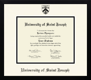 University of Saint Joseph in Connecticut diploma frame - Icon in Gotham