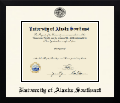 University of Alaska Southeast diploma frame - Icon in Gotham