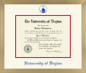 University of Dayton diploma frame - Icon in Chardonnay
