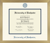 University of Rochester diploma frame - Icon in Chardonnay