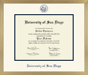 University of San Diego diploma frame - Icon in Chardonnay