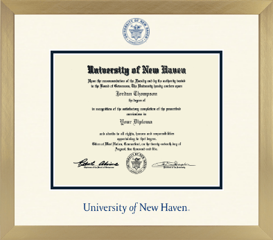 University of New Haven diploma frame - Icon in Chardonnay