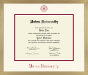 Union University diploma frame - Icon in Chardonnay