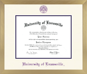 University of Evansville diploma frame - Icon in Chardonnay