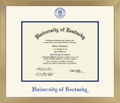 University of Kentucky diploma frame - Icon in Chardonnay