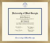 University of West Georgia diploma frame - Icon in Chardonnay