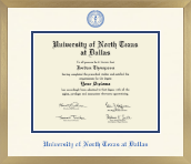 University of North Texas at Dallas diploma frame - Icon in Chardonnay