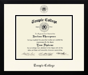 Temple College diploma frame - Icon in Gotham