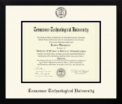 Tennessee Technological University diploma frame - Icon in Gotham