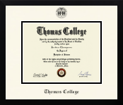 Thomas College diploma frame - Icon in Gotham