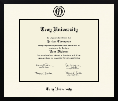 Troy University diploma frame - Icon in Gotham