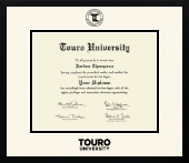 Touro University diploma frame - Icon in Gotham