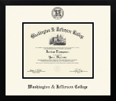 Washington & Jefferson College diploma frame - Icon in Gotham