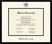 Walden University diploma frame - Icon in Gotham