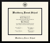 Woodberry Forest School diploma frame - Icon in Gotham
