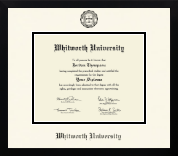 Whitworth University diploma frame - Icon in Gotham