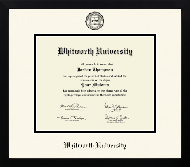 Whitworth University diploma frame - Icon in Gotham