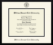 William Howard Taft University diploma frame - Icon in Gotham