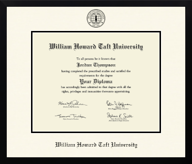 William Howard Taft University diploma frame - Icon in Gotham