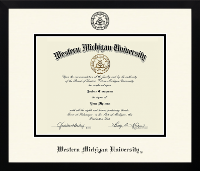 Western Michigan University diploma frame - Icon in Gotham