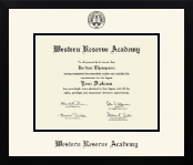 Western Reserve Academy diploma frame - Icon in Gotham