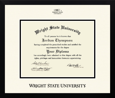 Wright State University diploma frame - Icon in Gotham