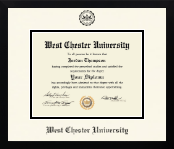 West Chester University diploma frame - Icon in Gotham