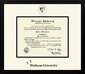 Wesleyan University diploma frame - Icon in Gotham