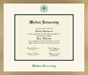 Walden University diploma frame - Icon in Chardonnay